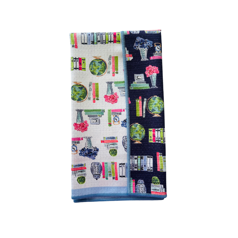 Believe in Your-Shelf Double-Sided Tea Towel
