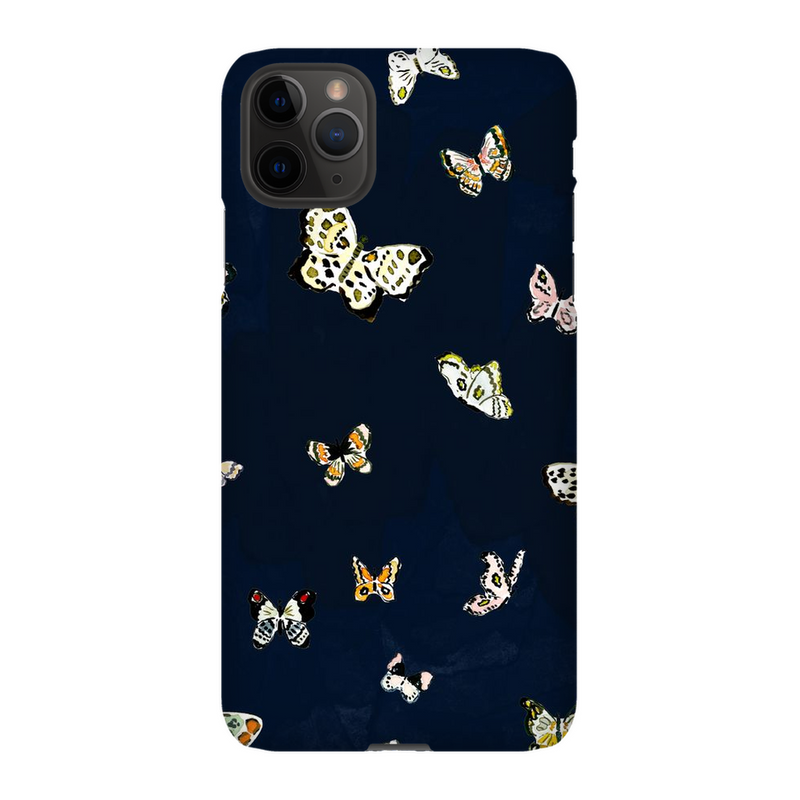 Butterfly Season (Navy) Phone Case