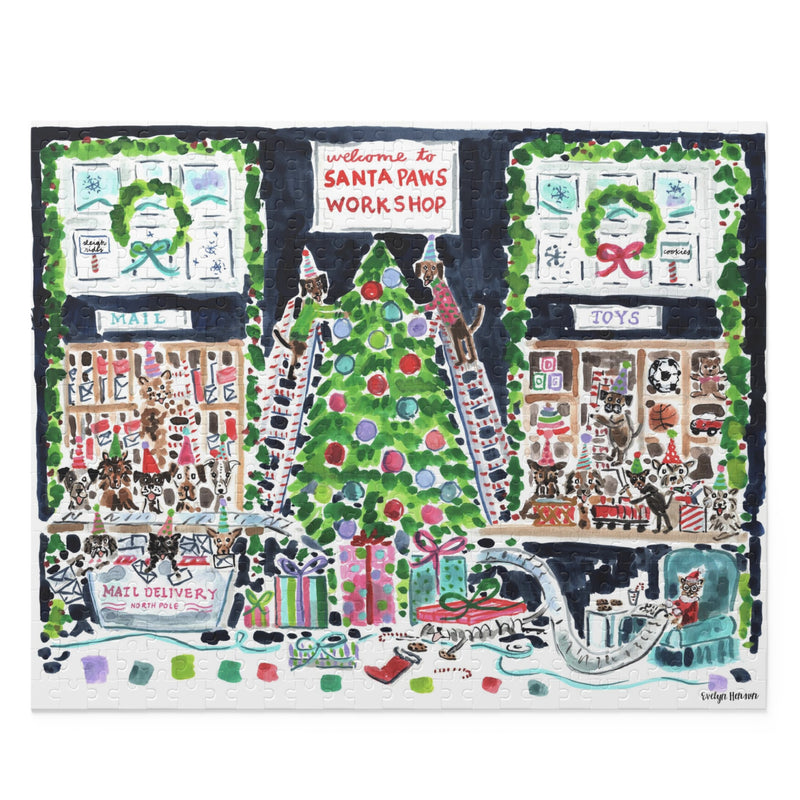 Santa Paws Workshop Puzzle