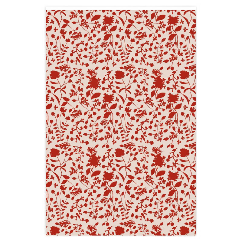 Hepburn Holiday Red Wrapping Paper – Evelyn Henson