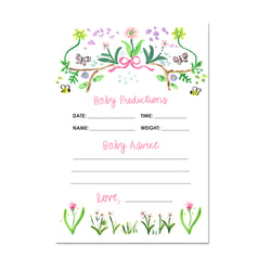 Baby Prediction Cards | Garden Set
