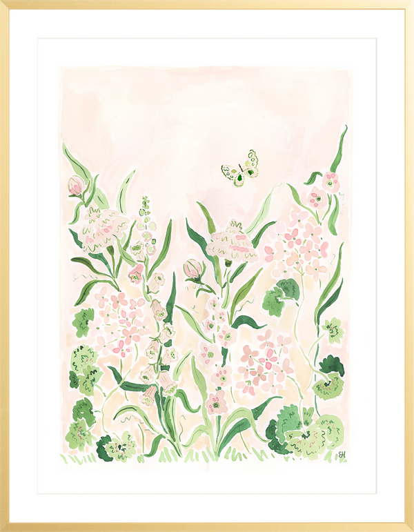 The "Garden Pinks" Fine Art Print