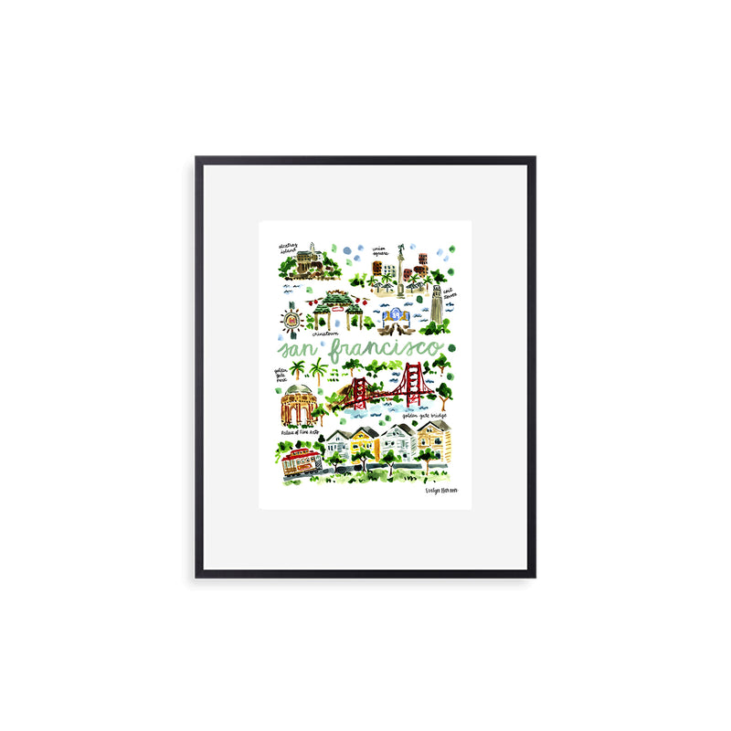 "San Francisco, CA" Fine Art Print