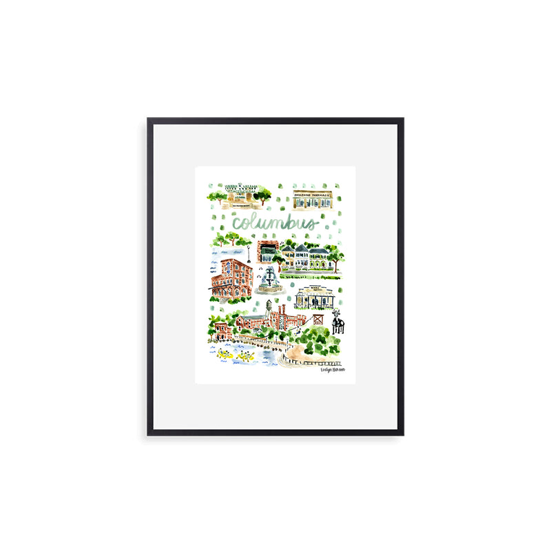 "Columbus, GA" Fine Art Print