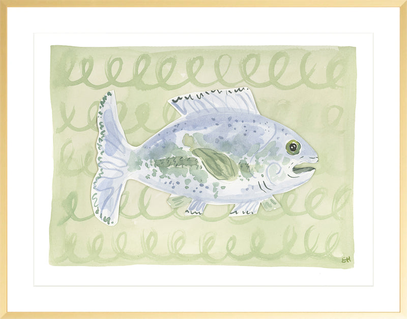 The "One Fish, Blue Fish" Fine Art Print