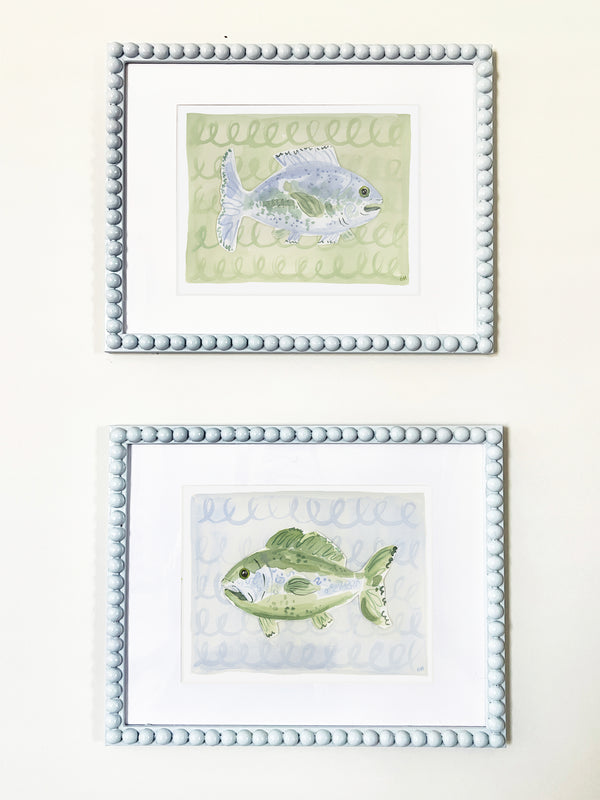 The "One Fish, Green Fish" Fine Art Print