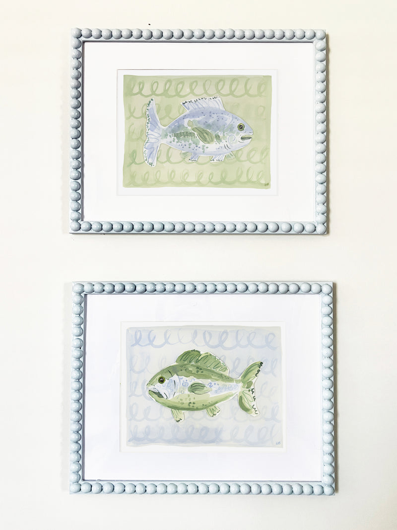 The "One Fish, Blue Fish" Fine Art Print