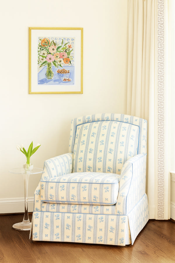 The "Mr. Smitty's Boiled Peanuts" Flower Tablescape Series, Fine Art Print