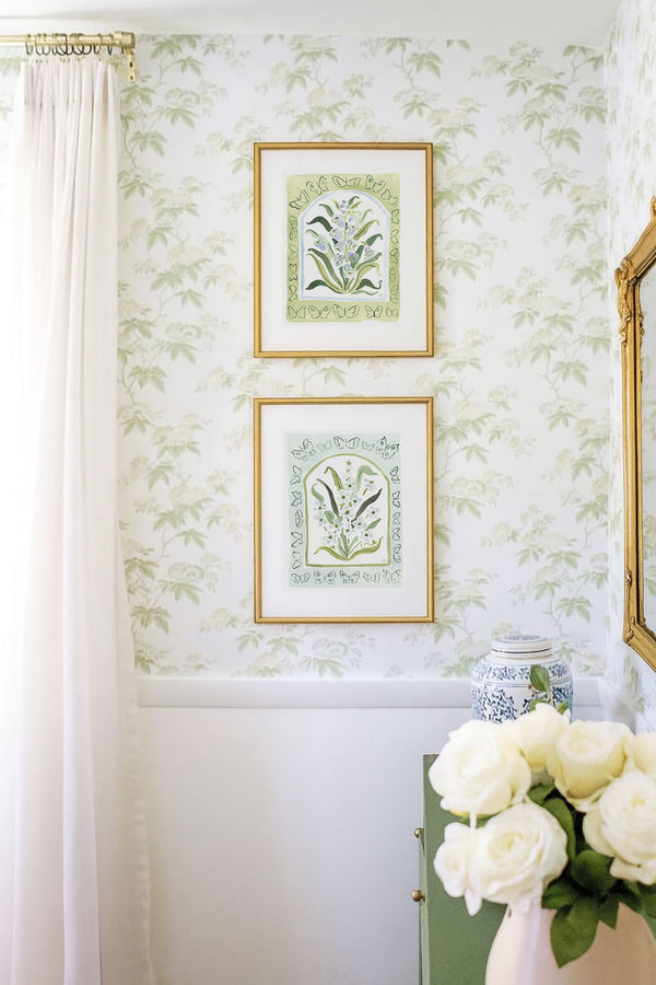 The "Botanical Rainbow Green" Fine Art Print