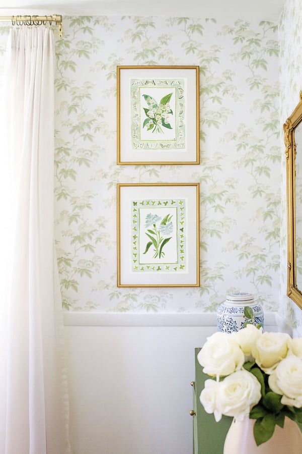 The "Botanical Rainbow Mint" Fine Art Print