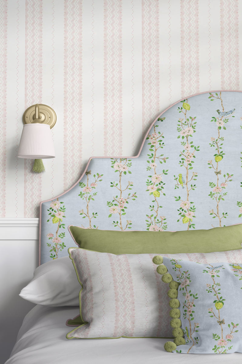 Chinoiserie Fabric- Blue