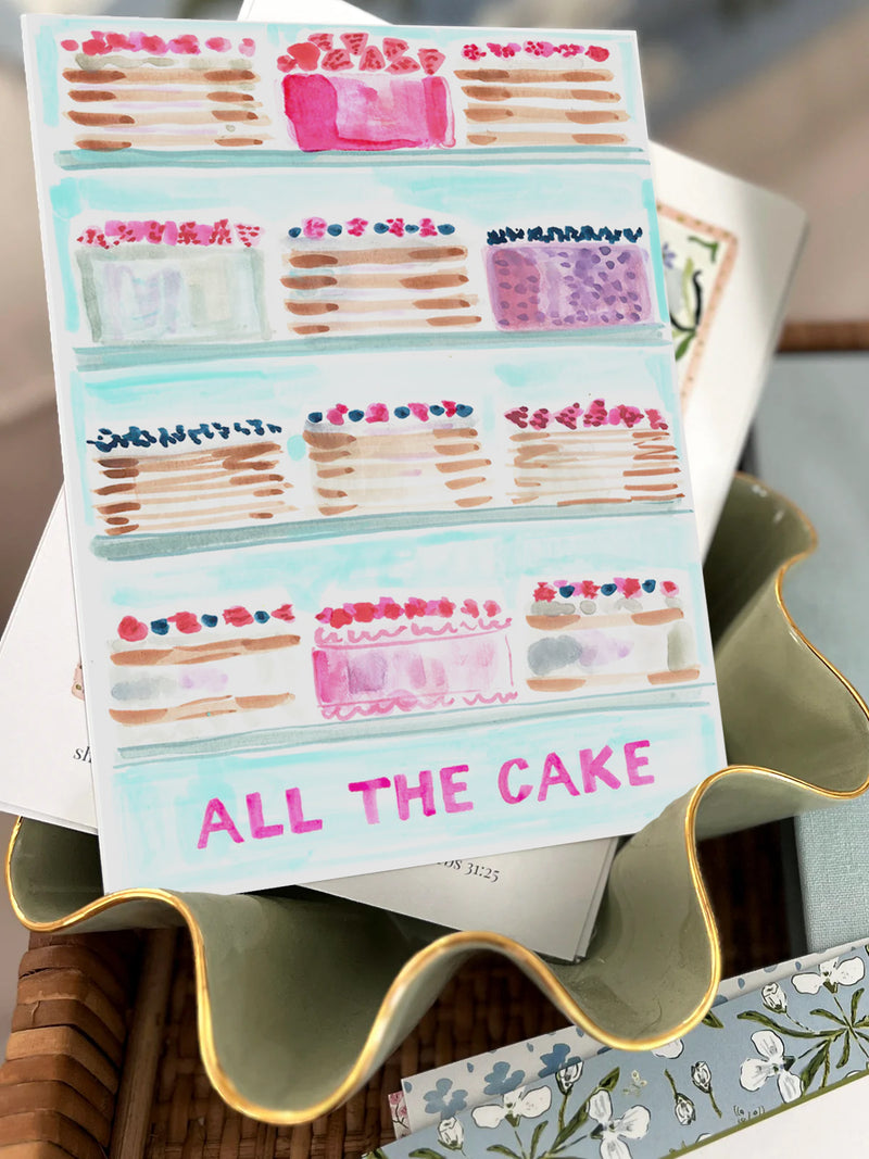 All The Cake Card