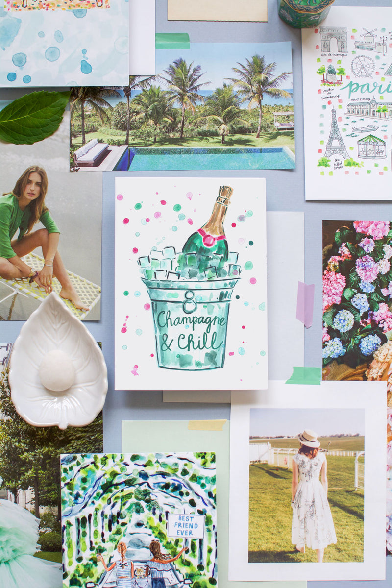 Champagne & Chill Card