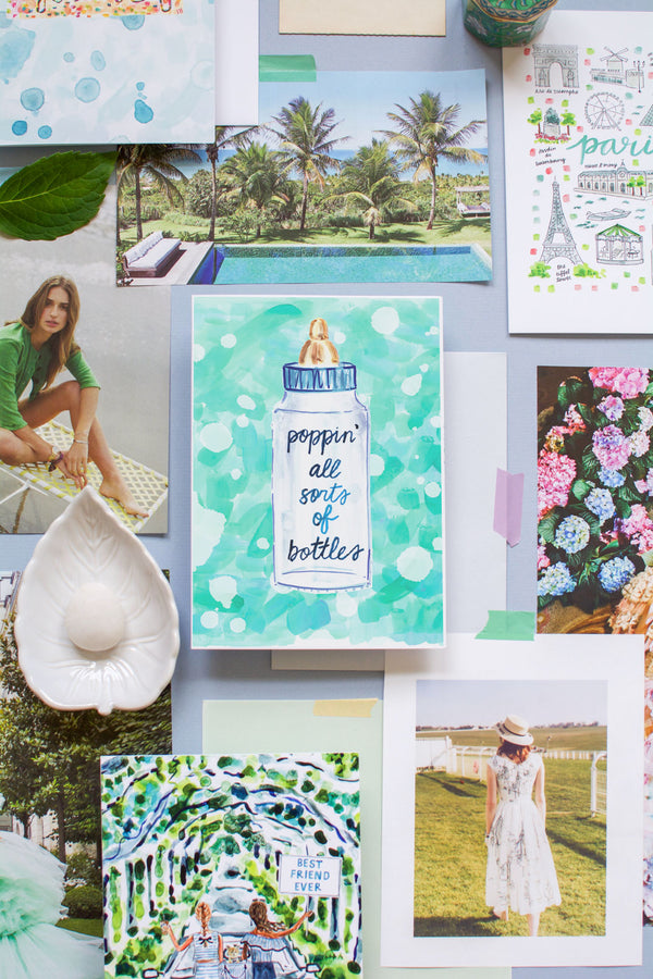 Poppin' Bottles Card