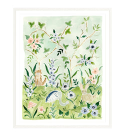 The "Giving Trees No. 2" Chinoiserie Fine Art Print