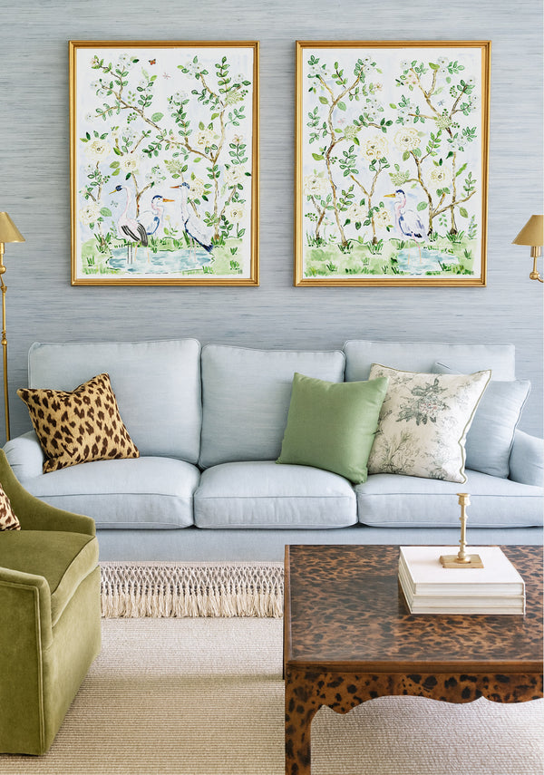 The "Chinoiserie Blues No. 2" Fine Art Print