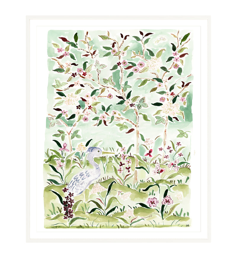 The "Second Spring No. 1" Chinoiserie Fine Art Print