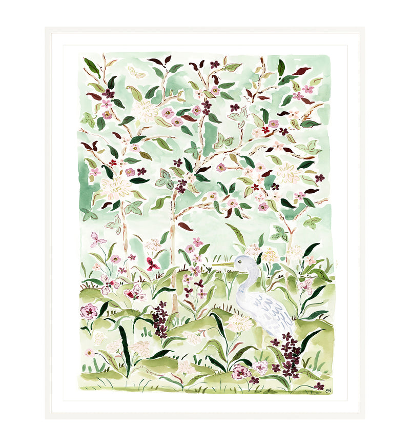 The "Second Spring No. 2" Chinoiserie Fine Art Print