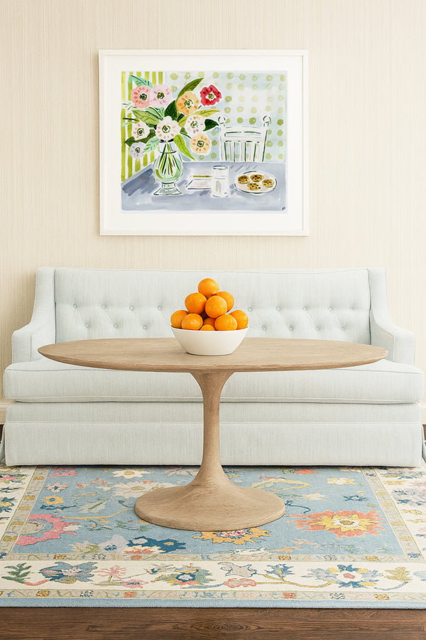 The "Cookies for Mimi" Flower Tablescape Series, Fine Art Print