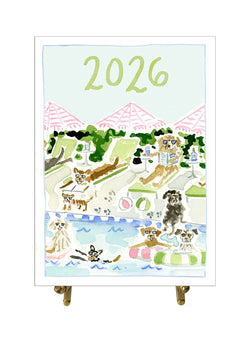 2026 Desk Calendar, Dogs Edition