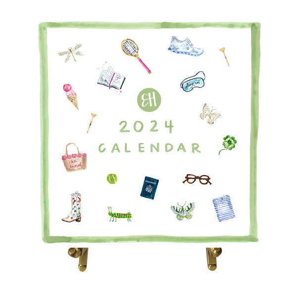 2024 Desk Calendar, EHappy Icons Edition