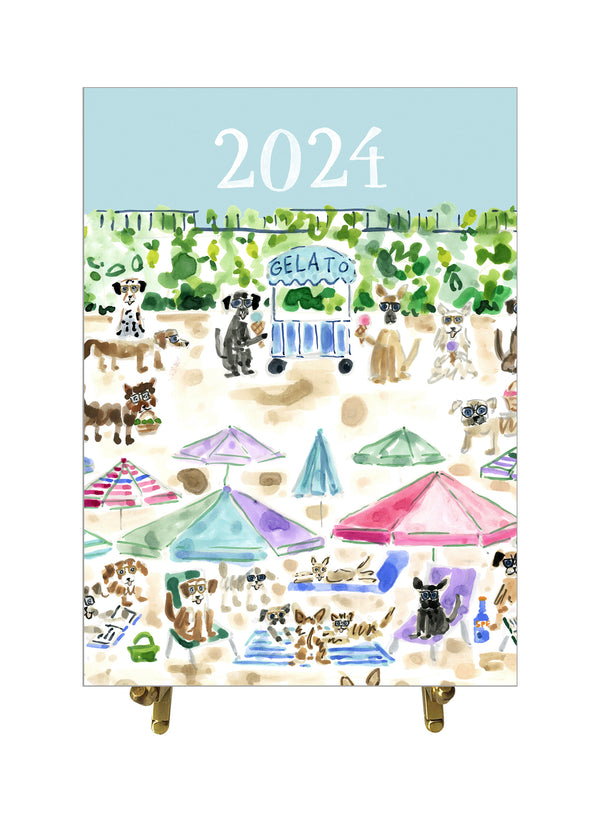 2024 Desk Calendar, Dog Edition