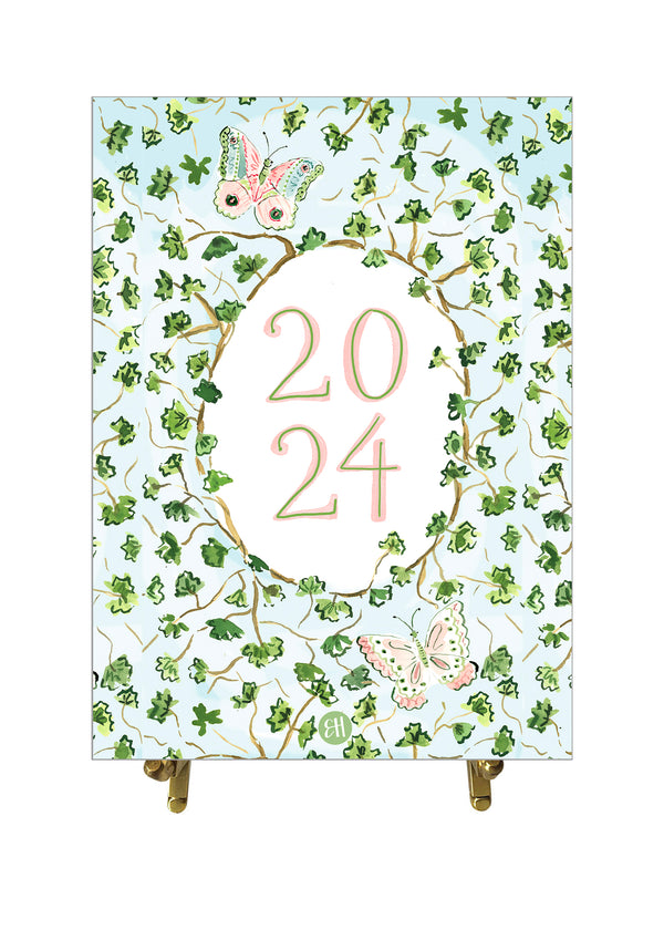 2024 Desk Calendar, Botanical Edition