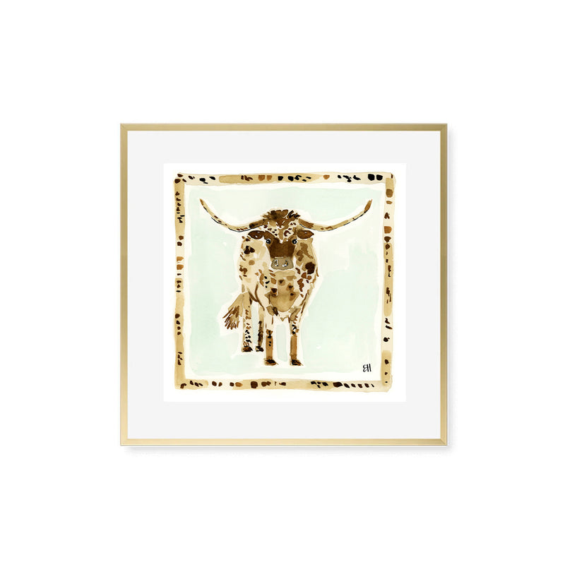 The "Take the Bull by the Horns" Fine Art Print