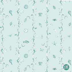 Sea Island Fabric- Seafoam