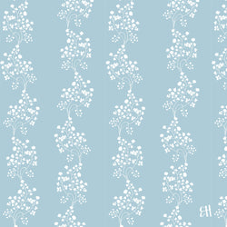 Love Fern Fabric- Blue