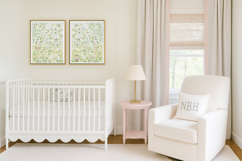 The "Fairy Gardens No. 2" Chinoiserie Fine Art Print