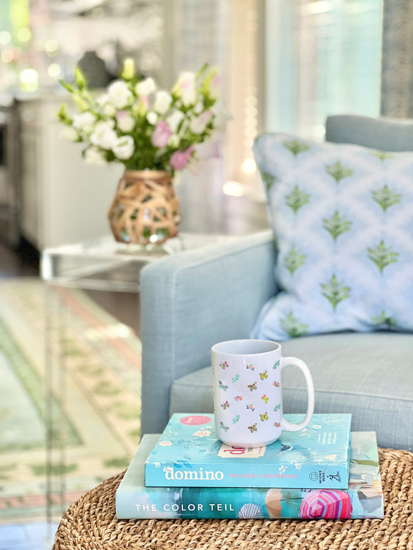 Flutterby Print Mug
