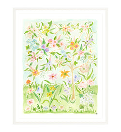 The "Dancin' in the Sunlight No. 1" Chinoiserie Fine Art Print