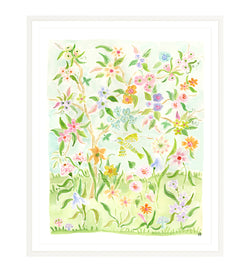 The "Dancin' in the Sunlight No. 2" Chinoiserie Fine Art Print