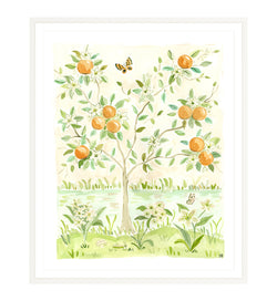 The "Hope for the Zest No. 1" Chinoiserie Fine Art Print