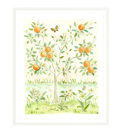 The "Hope for the Zest No. 1" Chinoiserie Fine Art Print