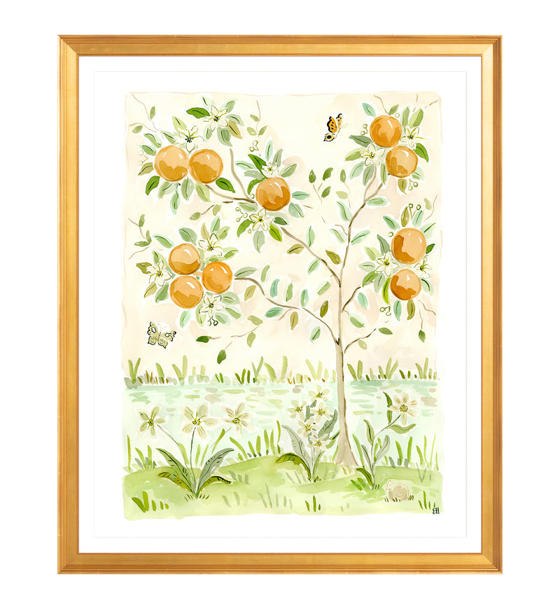 The "Hope for the Zest No. 2" Chinoiserie Fine Art Print