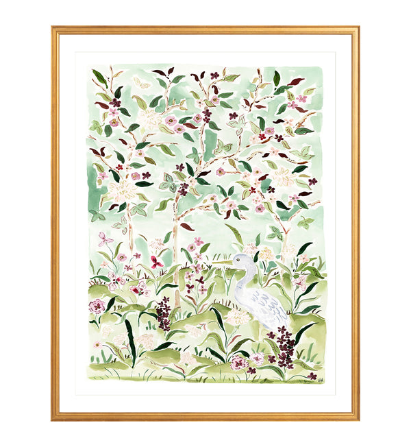 The "Second Spring No. 2" Chinoiserie Fine Art Print