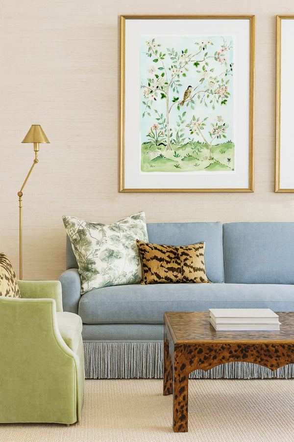 The "Free as a Bird No. 2" Chinoiserie Fine Art Print