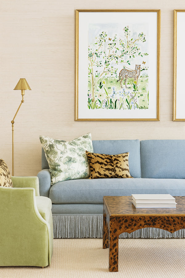 The "Chinoiserie Garden Safari No. 1" Fine Art Print