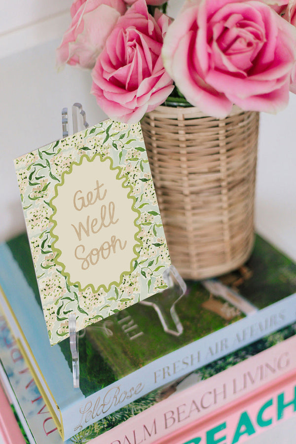 Get Well Soon Blooms Card