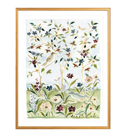 The "Down to Earth No. 1" Chinoiserie Fine Art Print
