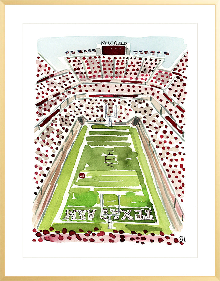 "Kyle Field" Fine Art Print