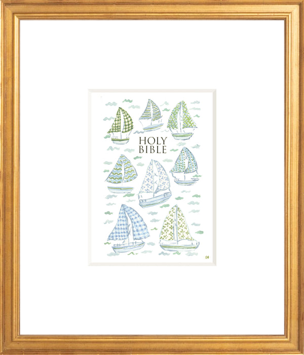 "Pattern Regatta Bible" Fine Art Print