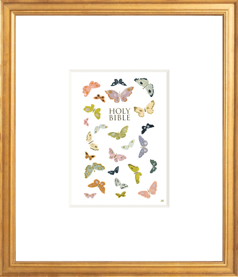 "Butterfly Bible" Fine Art Print
