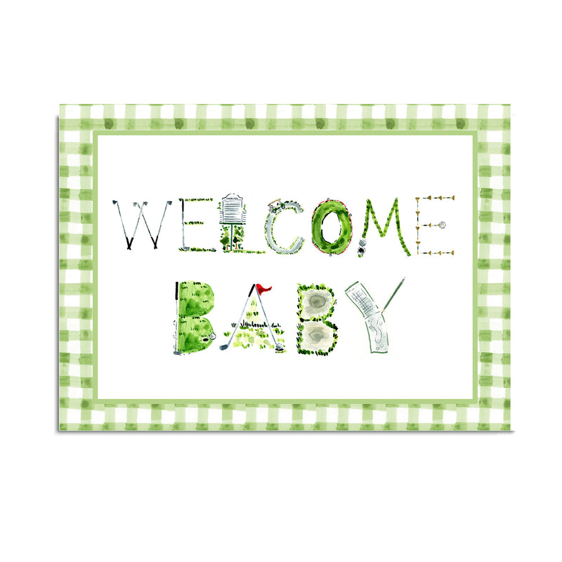 Baby Milestone Cards: Golf Set (Restocking Summer 2025)