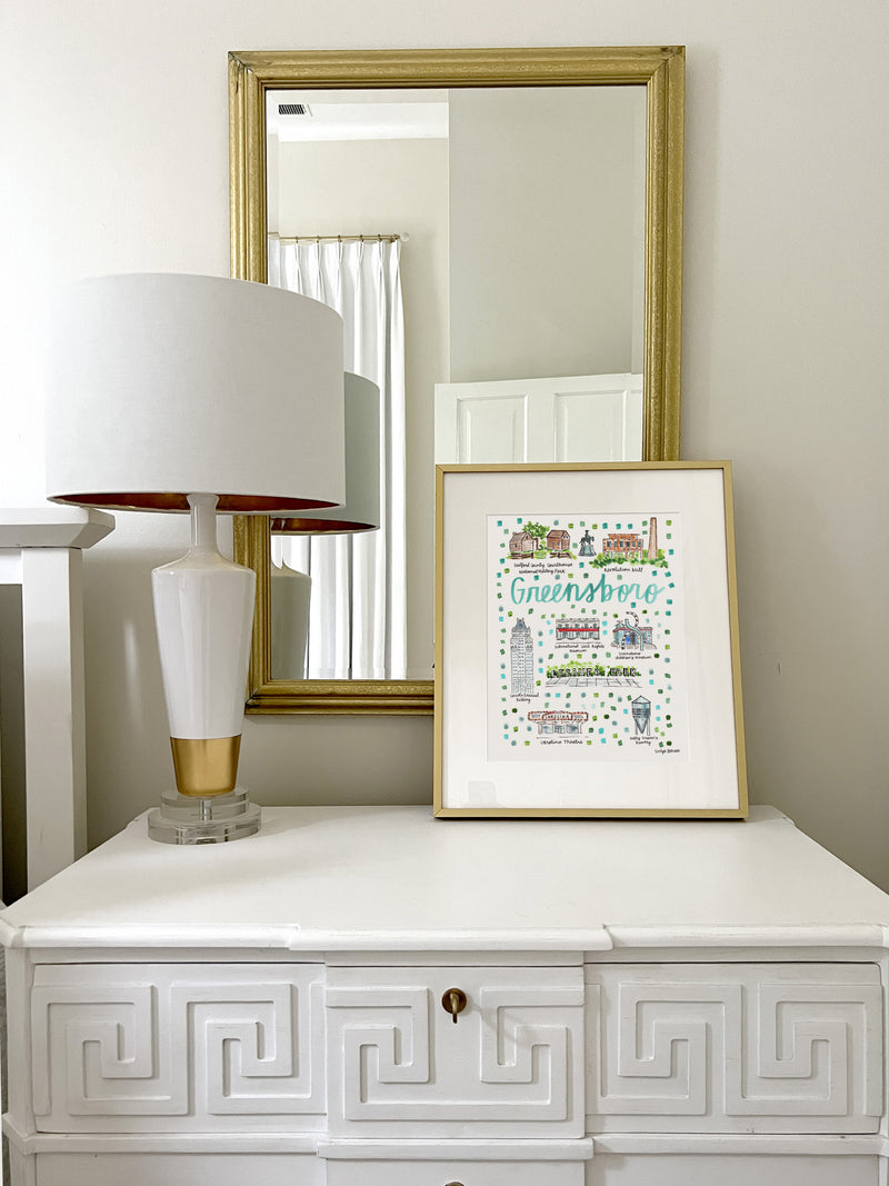 "Greensboro, NC" Fine Art Print
