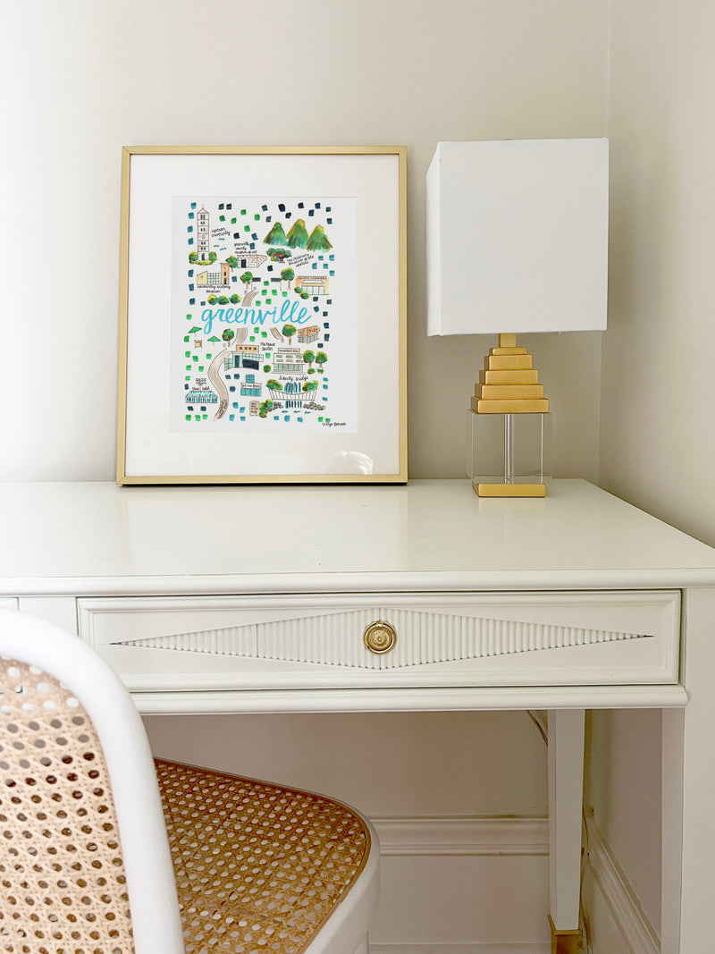 "Greenville, SC" Fine Art Print
