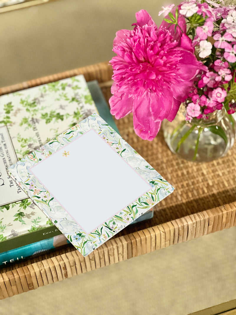 Heron Garden Notepad