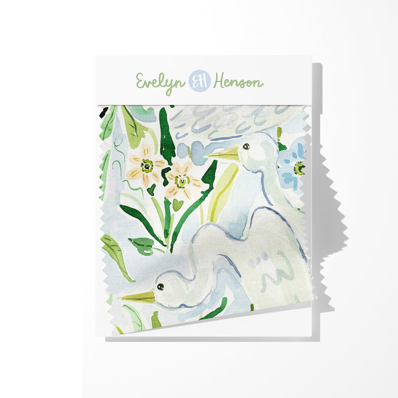 Heron Garden Fabric